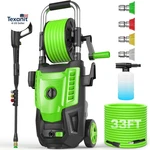 4800PSI Electric Pressure Washer- 3.8GPM High Power With 33FT Hose Reel,. Fixed Price $266.28.
