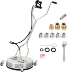 18" Pressure Washer Surface Cleaner For Driveways, Patios & Decks, 4000 Psi. Fixed Price $343.99.
