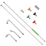 Ezalor Pressure Washer Extension Wand, 120" Stainless Steel Power Lance. Fixed Price $56.74.
