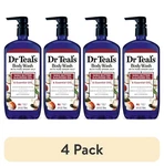 (4 Pack) Dr Teal Body Wash With Pure Epsom Salt, Shea Butter & ALMOND,24 Fl Oz. Fixed Price $28.18.