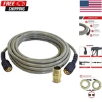 Simpson Cleaning 40224 Morflex Series 3300 Psi Pressure Washer Hose, 1/4" By 25'. Fixed Price $39.98.