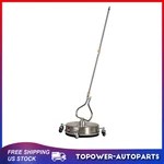 13.7" Pressure Washer Surface Cleaner Max 4000PSI W/ Wheels Stainless Steel. Fixed Price $67.79.