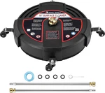 18" Pressure Washer Surface Cleaner With 4 Wheels & 2 Extension Wands, 3600 Psi. Fixed Price $149.99.