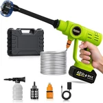 Blusoke Cordless Pressure Washer, Portable Power With 3.0AH Battery. Fixed Price $29.99.
