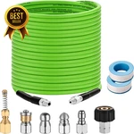 100FT Sewer Jetter Kit Pressure Washer Drain Cleaner Hose 5800 Psi Nozzle. Fixed Price $54.01.