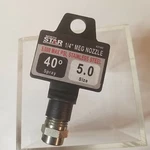 Northstar, 1/4" Pressure Washer Nozzle Size 5.0, 40 Degree Spray, 5000 Psi. Fixed Price $14.17.