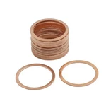 Autohaux 20 Pcs 24MM Id Copper Flat Washers Sealing Rings. Fixed Price $17.71.