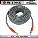 3/8" X 100FT 6000PSI Hot Water Pressure Washer Hose Non-marking 2-BRAID R2 Gray. Fixed Price $105.42.