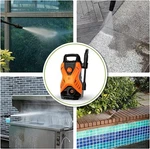 Paxcess Portable Lightweight Electric Power Washer Machine - Black/orange. Fixed Price $103.46.