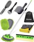 Utos 8PCS Wash Kit, 62 Brush With Long Handle, Microfiber Car.... Fixed Price $40.65.