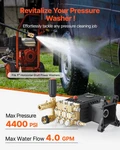Vevor Pressure Washer Pump, 1" Shaft Horizontal Triplex Plunger, 3600 Psi, 3.7. Fixed Price $217.90.