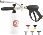 Joejet Short Pressure Washer Gun With Foam Cannon Dual Connector Accessory, Car. Fixed Price $68.52.