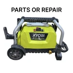 Ryobi RY1419MT 1.2GPM 1900 Psi Cold Water Wheeled Electric Pressure Washer Parts. Fixed Price $58.50.