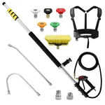 Janz Aluminum 24 Ft Telescoping Pressure Washer Wand With Ext.... Fixed Price $139.21.
