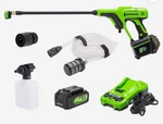 Greenworks 24V Pressure Washer, W/ 4AH Battery And Charger Kit Puerto Rico.. Fixed Price $59.00.