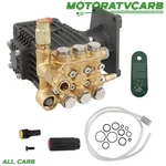 All-carb Pressure Power Washer Pump 4.0 Gpm Hollow Shaft Water 4000/4400PSI. Fixed Price $144.02.