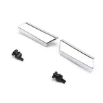 Rontcos 2PCS Headlight Washer Nozzle Cover 0.98 X 2.36 0.7 Inches, Silver. Fixed Price $23.23.