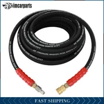 6000PSI 3/8" 50FT Hot Water Pressure Washer Hose 2-BRAID R2 Black High Quality. Fixed Price $61.63.