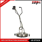 20" Pressure Washer Surface Cleaner 4500PSI W/ Handles & Wheels Quick Connect. Fixed Price $195.99.