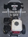 Simpson Model PS61433 3600 Psi 2.5 Gpm Pressure Washer Only! , Used 20 Min. Fixed Price $550.00.