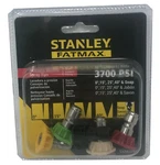 Stanley Fatmax Pressure Washer Tips Set 5 Nozzles 3700 Psi Quick Connect Fitting. Fixed Price $20.97.