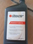 Case Of 12, Quarts, Comet Pump Oil. Fixed Price $99.00.