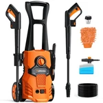Patbrela 1500W Electric Pressure Washer, 4200PSI With Adjustable Nozzle Angle,. Fixed Price $80.00.