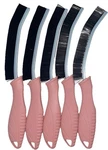 Sxhyf 5PC Hard Bristle Crevice Cleaning Brush Grout Scrub Gap House Supply Pink. Fixed Price $10.99.