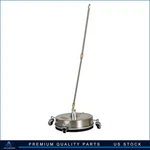 13" Stainless Steel Surface Cleaner Attachment Pressure Washer W/ 4 Wheel. Fixed Price $70.99.