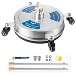 14 Pressure Washer Surface Cleaner With Wheels 1/4 Quick Connect Plug Sturdy. Fixed Price $86.41.