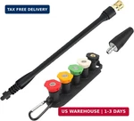 Bear Force Pressure Washer Replacement Spray Wand & Turbo Nozzle 5 Tips, Com. Fixed Price $39.19.