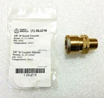 2X Air Coupler Style 3/8" Brass Female, AL-QC3/8MB, 4000 Psi, Grainger 20JZ19. Fixed Price $9.79.
