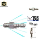 Efficient 1/4'' Quick Connector Sewer Jetter For Pressure Washer Maintenance. Fixed Price $17.80.