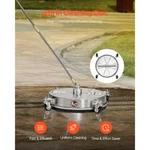 165 Pressure Washer Surface Cleaner Stainless Steel. Fixed Price $100.44.