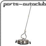 13.7" Pressure Washer Surface Cleaner With 4 Wheels Stainless Steel Brand New. Fixed Price $75.99.