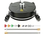 Janz SC-001 14" 2000-4000 Psi Wheels Pressure Washer Surface Cleaner Black. Fixed Price $46.99.