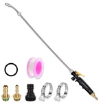 29'' Sprayer Wand Replacement, 1/4" & 3/8" Brass Barb Universal Stainless Spr.... Fixed Price $21.19.