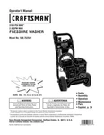 Owners Manual & Parts List Craftsman 3,100 Psi Pressure Washer -model 580.752541. Fixed Price $19.95.