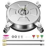 14" Pressure Washer Surface Cleaner With Wheels, Stainless Steel Housing, 4.... Fixed Price $69.38.
