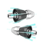 Mizorlie 2 Sets Pressure Cleaning Machine - Sewer Nozzle Set, Front Rear. Fixed Price $20.19.