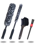 Pro Choice 4 Pack Long Handle Wheel Brush Kit For Cleaning Tire- 2X.... Fixed Price $23.57.