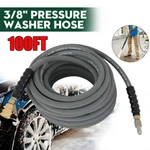 4000PSI 100 Ft 3/8" Gray Pressure Washer Hose Non-marking With Couplers. Fixed Price $89.25.
