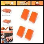 4 Pack 100G Premium Auto Detailing Clay Bar - Orange Magic Cleaner For Car Wash. Fixed Price $34.19.