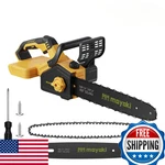 Mayoki Cordless 40V 14 Chainsaw Compatible Dewalt 20V Max Battery W/ 4.0AH. Fixed Price $130.22.