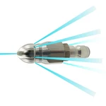 Creexeon Sewer Jetter Nozzle,stainless Steel,pressure Washer Drain Hos.... Fixed Price $12.83.