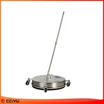 18" Pressure Washer Surface Cleaner With 4 Wheels Stainless Steel Housing. Fixed Price $85.49.