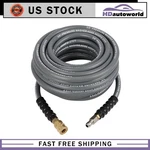 50' X 3/8" Non-marking 4800PSI High Pressure Washer Hose Gray (15M). Fixed Price $72.04.