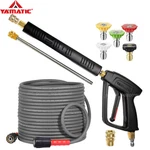 Yamatic Pressure Washer Gun And Hose Kit 3/8" Swivel Quick Connect M22-14MM. Fixed Price $76.83.