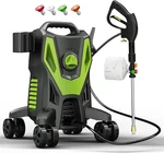 4800PSI Powerwasher With Quick Connect Nozzles, Foam Cannon For Car, Lane, Pat. Fixed Price $269.99.