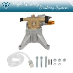 Shaft Vertical Pressure Pump 7/8" 3200 Psi 2.5 Gpm For Power Washers. Fixed Price $87.39.